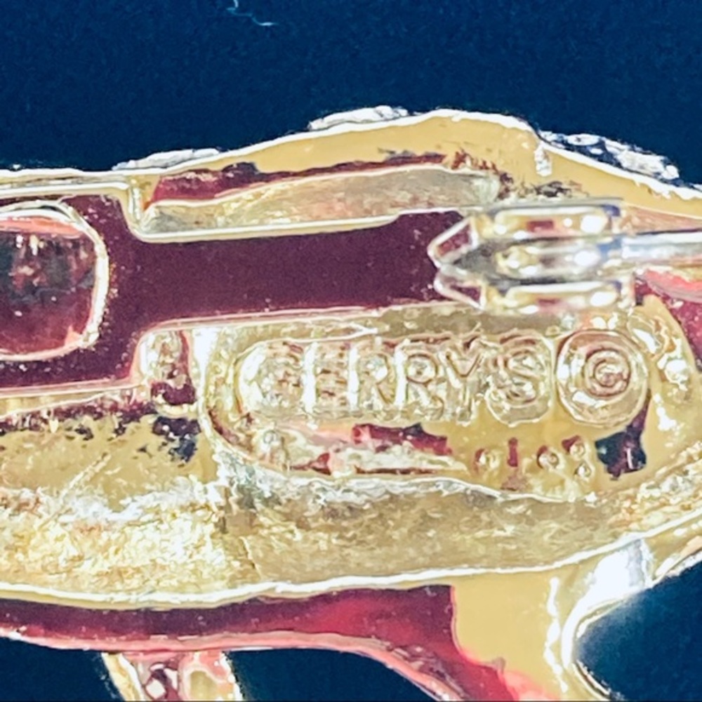Gerry’s Vintage Leopard Gold Brooch Pin - Picture 5 of 7